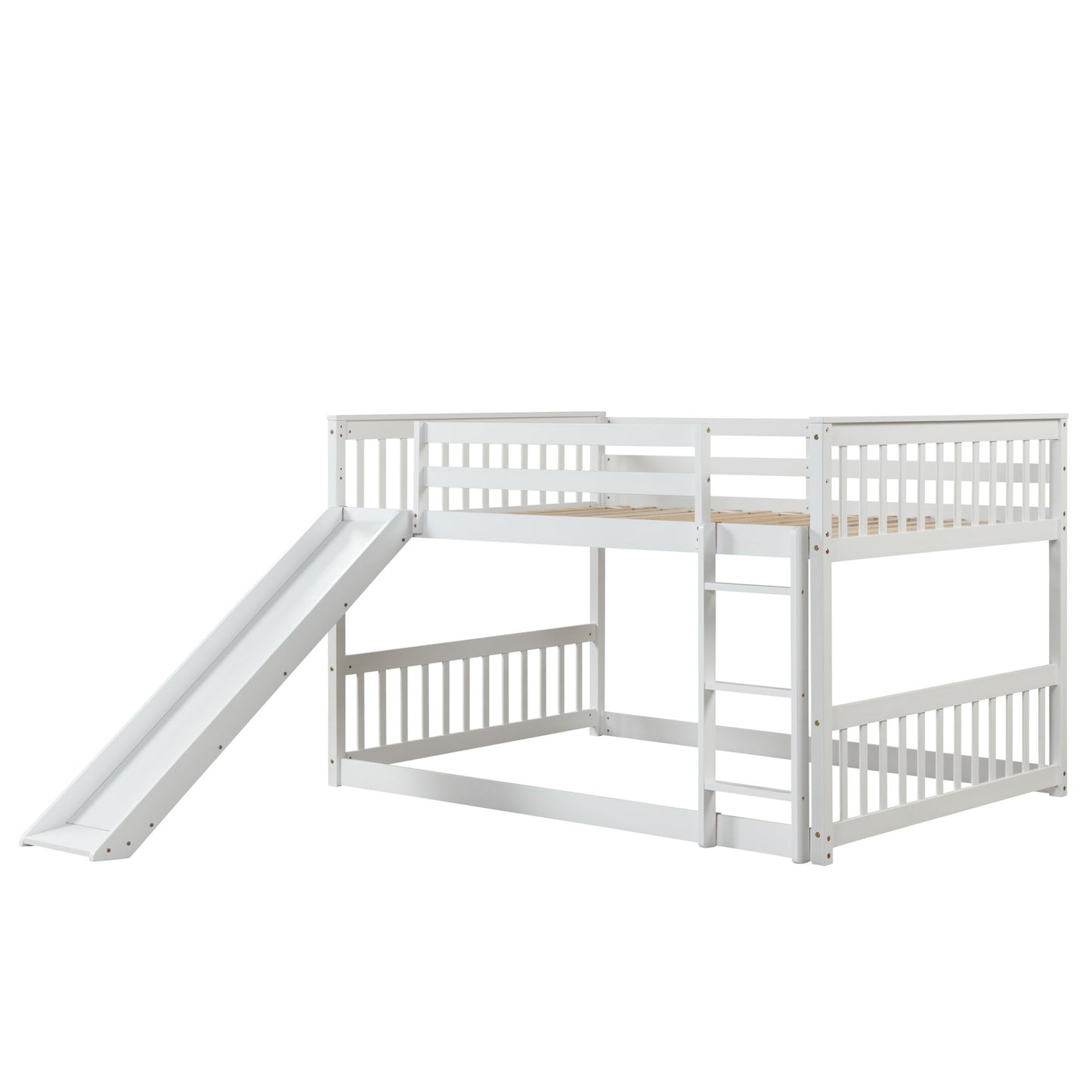 1 Full over Full bunk bed with Slide